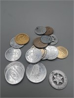 Lot of Various Tokens