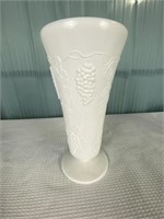 10'' Milk Glass Vase