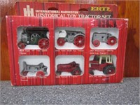 Ertl IH Historical Toy Tractor Set