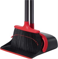 52 Long Handle Broom & Dustpan Set