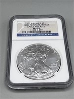 2011-S NCG MS69 Silver American Eagle