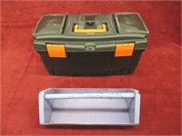 BLACK AND DECKER TOOL BOX AND TOOL TRAY