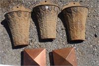 Metal Planters & Copper Post Caps