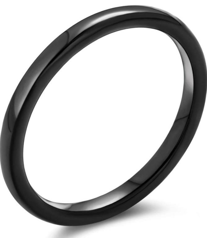 BESTYLE JEWERLY Unisex Thin Minimalist Ring