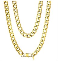 PROSTEEL Cuban Link Chain Necklace