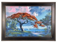 Mary Ann Carroll- Florida Highwaymen Oil Painting