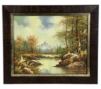 Ross- Majestic Landscape Oil Painting