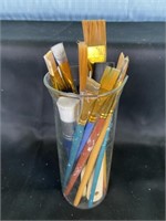 17 Assorted Artist Paint Brushes