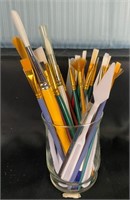 25+ Assorted Artist Paint Brushes