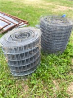 2 Partial Rolls of 2' Field Fence