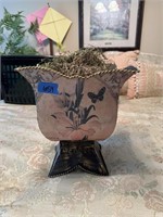 Metal Footed Planter