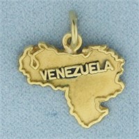 Venezuela Charm in 18k Yellow Gold