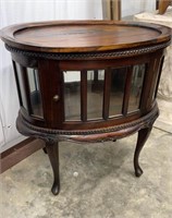 Mid-Century Queen Anne Style Mahogany Double