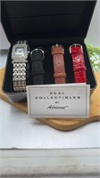 Real Collectibles by Adrienne Watch Set with 3