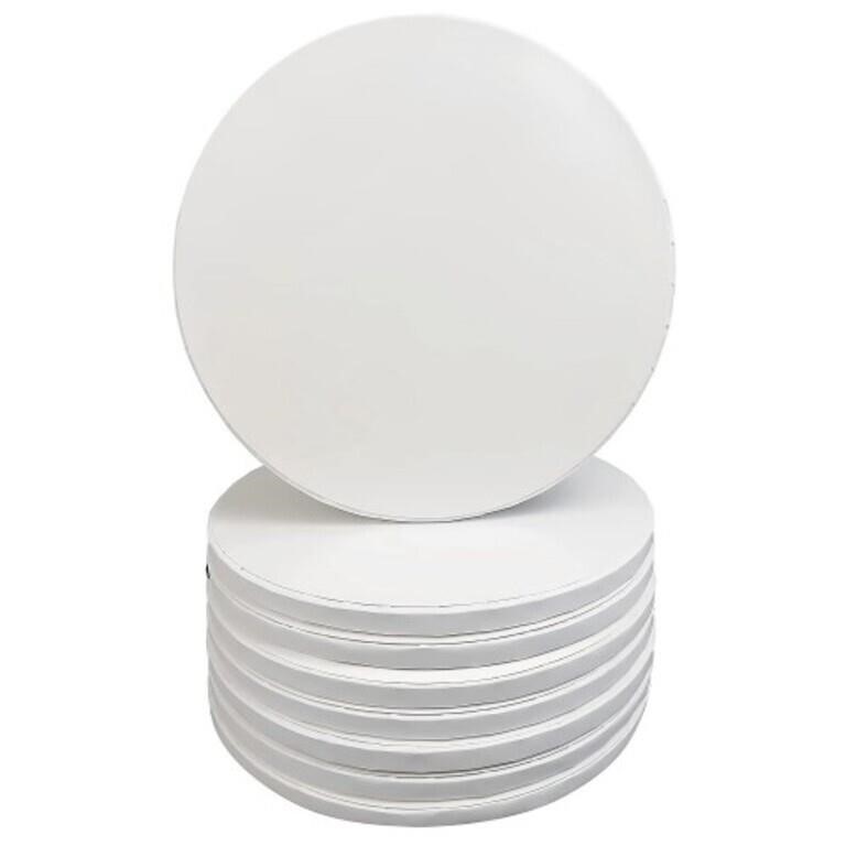 8-Pack 10 inch Round Cake Boards Cake Drums