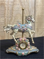 Limited Edition "The Carousel Rose Clock" Hand
