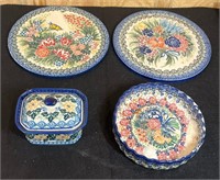 Polish Handmade Bowl, Plates, Container