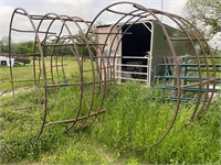 3 Hay Rings - well used  4 rings/11 uprights
