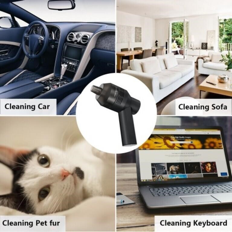 Cordless Rechargeable Mini Vacuum Keyboard Cleane