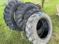 4 Assorted Tractor Tires