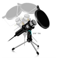 USB Microphone with Tripod Stand