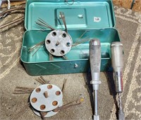 2 1978 Tool Roto Stripper & 2 vintage screwdriver