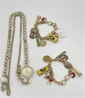 New York & Company Bracelets & Watch Necklace