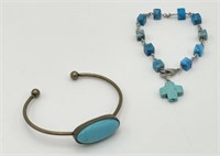 Turquoise Colored Bracelets