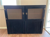 Black Decorative 31in Cabinet