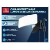 GLOBE PLUG-IN SECURITY LIGHT $55