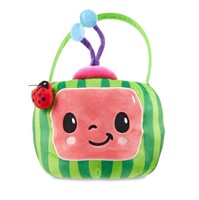 P2028  CoCoMelon Easter Basket 13in Pink Green