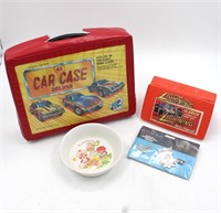 Vintage Toy Lot Car Case Strawberry Shortcake