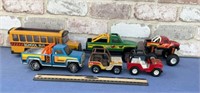 (6 PCS) 1980'S COLLECTION OF BUDDY L VEHICLES-