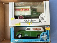 (2X) DIE CAST BANKS - 1 '50 CHEVY