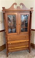 Park Like Cherry China Cabinet With Drawers