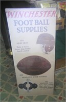 Large Winchester football supply retro style adver