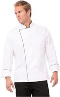 Chef Works Men's Sicily Executive Chef Coat (TRCC)