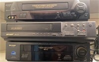 Sharp VCRs