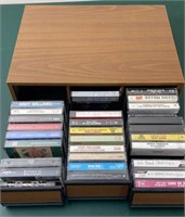 Cassette tapes and storage container