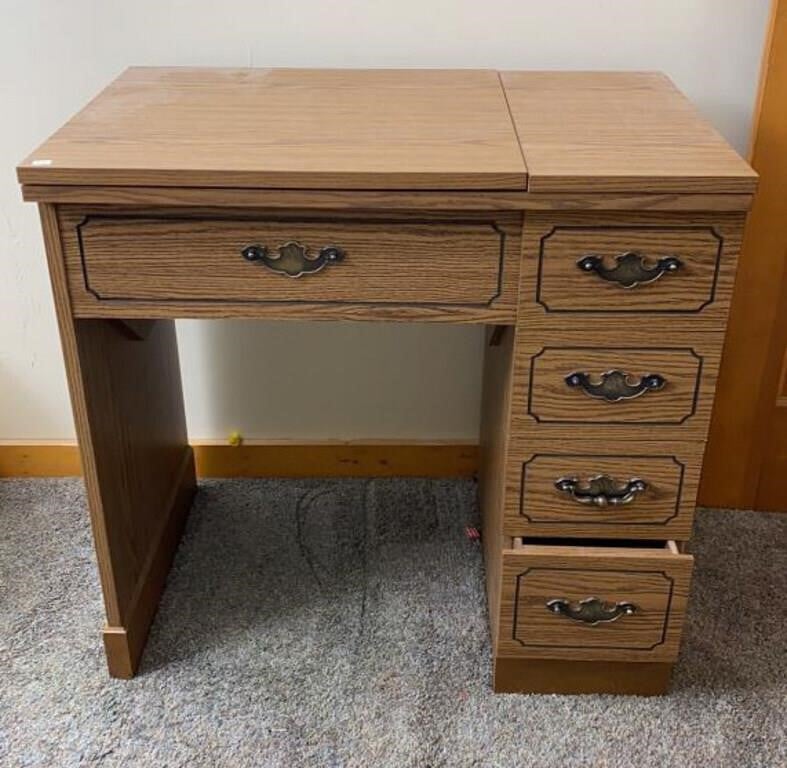 Manufactured Wood Sewing Cabinet