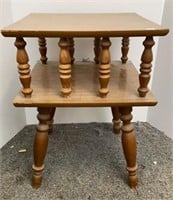 Two-Tier End Table15.75x15.75x21