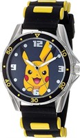 Accutime Kids Pokemon Pikachu Analog Quartz Watch