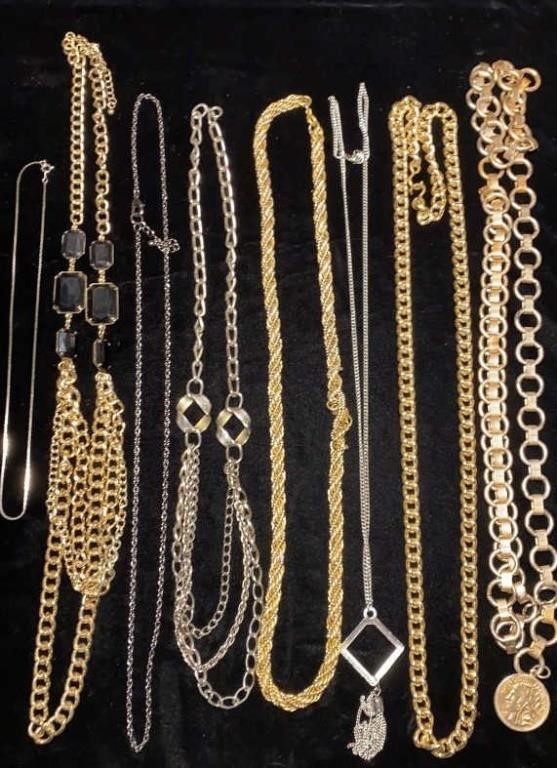 Long chunky necklaces