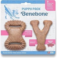 Benebone Puppy 2-Pack Dental Chew/Wishbone Dog Che
