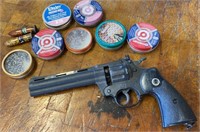 Crosman 357 .177 cal Pellet gun & Various Pellets