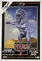 Rolling Stones Bridges 2 Babylon Tour 97-98 Poster