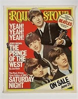 Rolling Stone Magazine Beatles July 1976 Poster