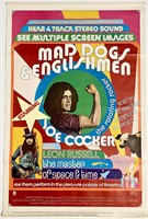 Mad Dogs & Englishmen 1971 MGM Movie Poster