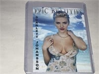 Scarlett Johansson Epic Beauties Card