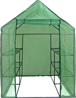 77' (  8 SHELVES WALK-IN GREENHOUSE) -ASSEMBLY REQ